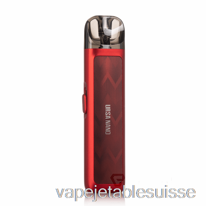 Vape Suisse Perdu Vape Ursa Nano Pod Kit Vague Rouge